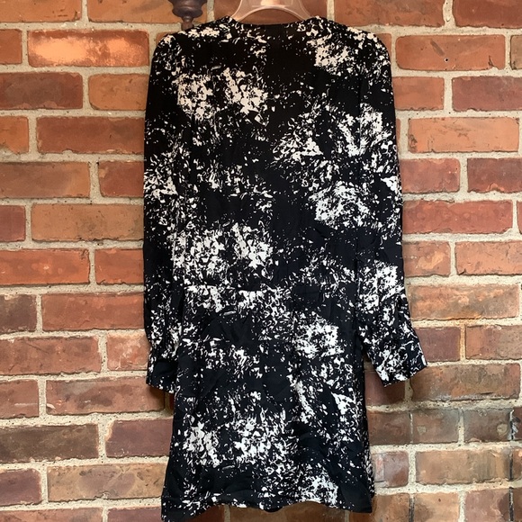 22-69 Parker Silk Faux Wrap Dress - Picture 8 of 11